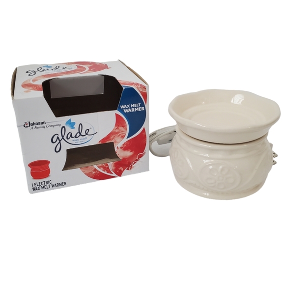 Glade Other - Glade Electric Fragrance Wax Melt Warmer Ceramic Neutral Beige